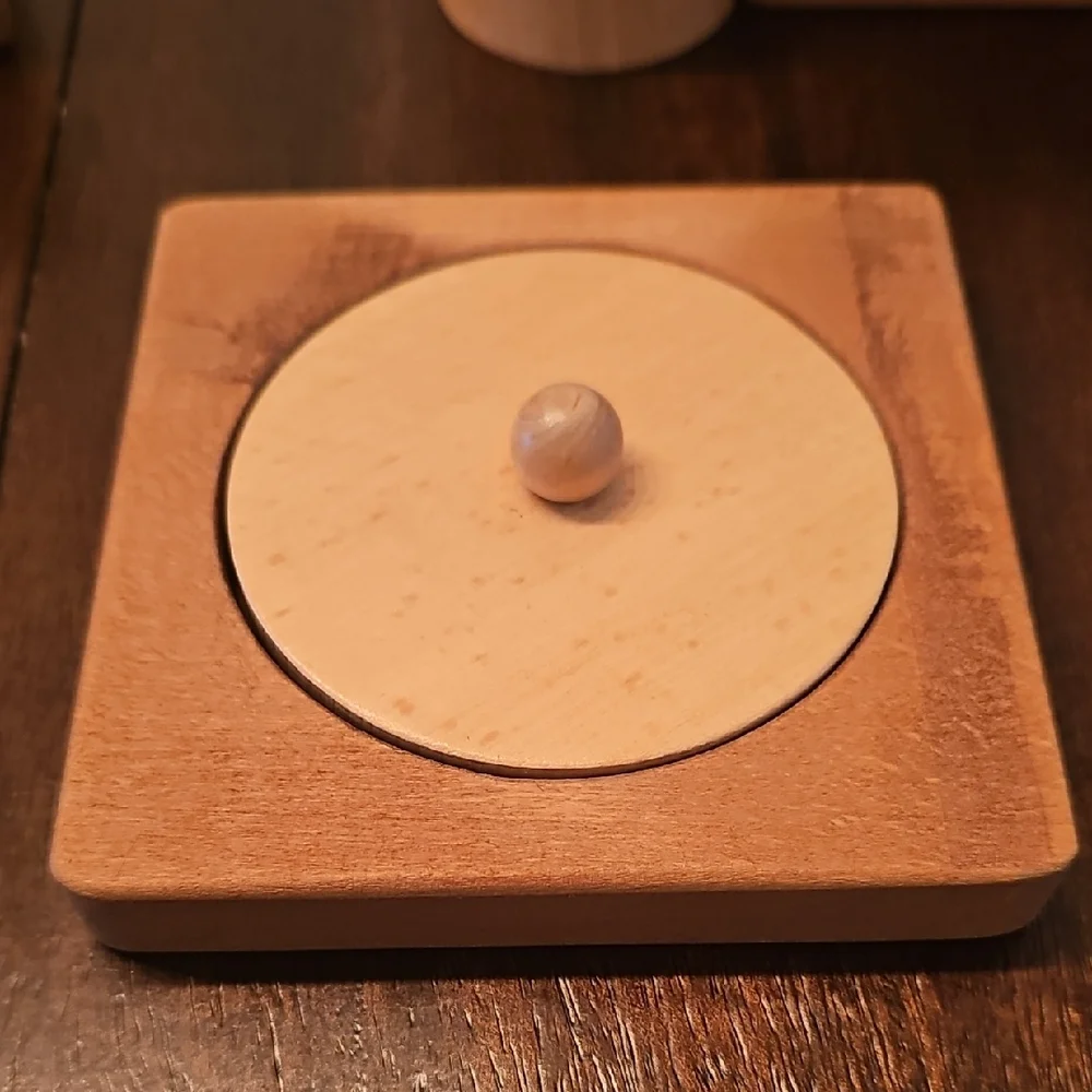 Wooden Montessori Shape Sorting Toy - Picture 3 of 5